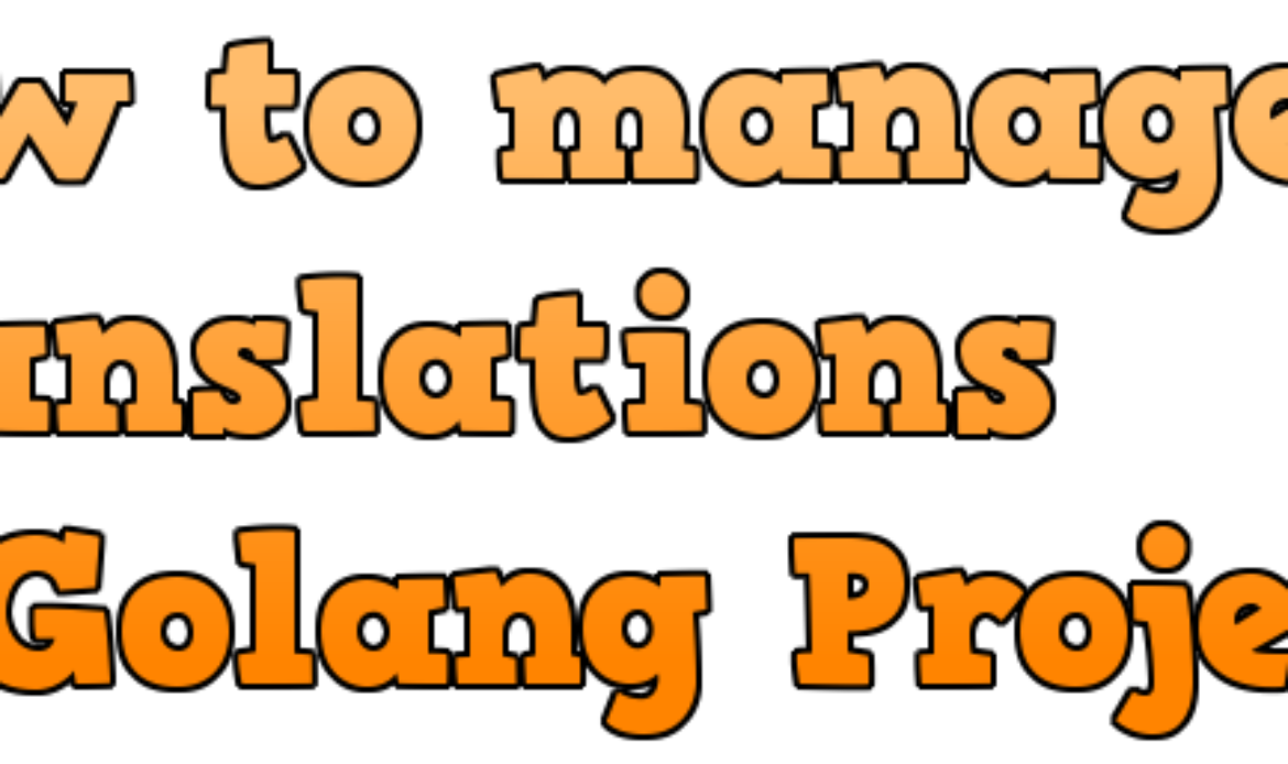 Golang Translation i18n