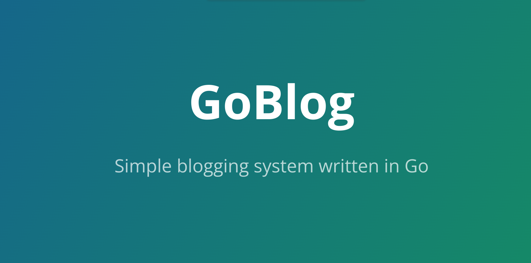 Golang Blog
